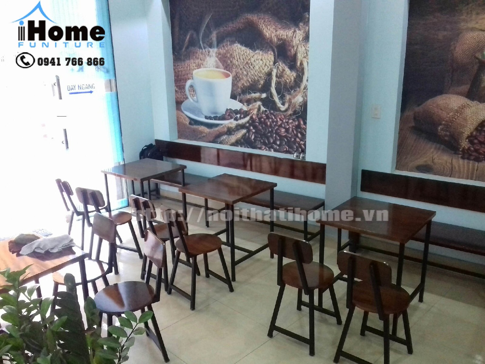 bàn ghế cafe đẹp tại Hải Phòng